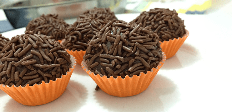 Receita de brigadeiro diet