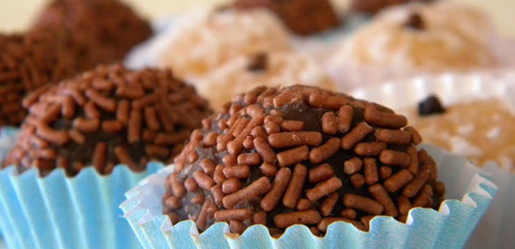 Comida Favorita - Página inicial 1 Receita de brigadeiro fit