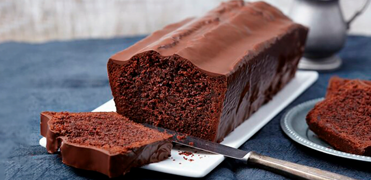 Receita de bolo de chocolate diet com cobertura