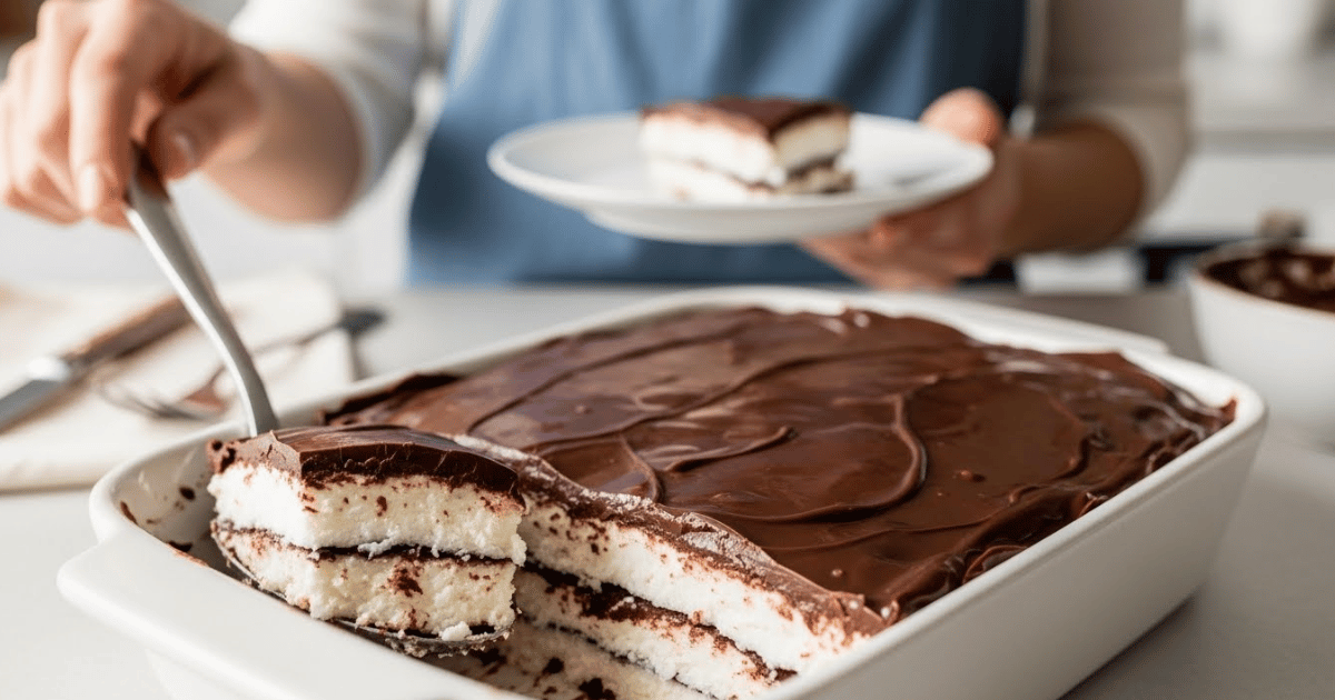 Prestígio gelado na travessa