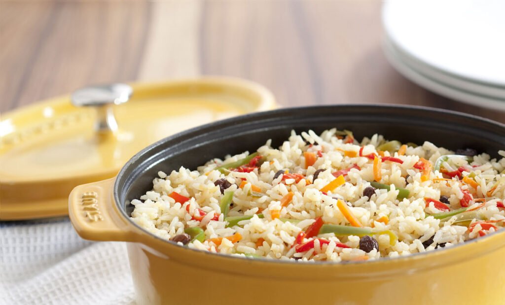 Arroz à grega tradicional Arroz-a-grega-tradicional