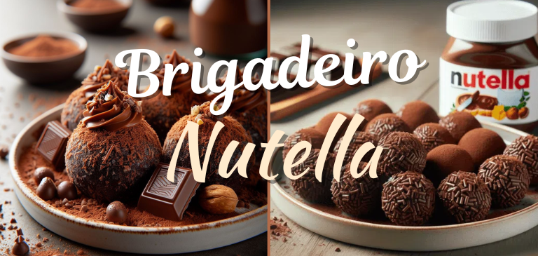 Receita de Brigadeiro de nutella Receita de Brigadeiro de nutella