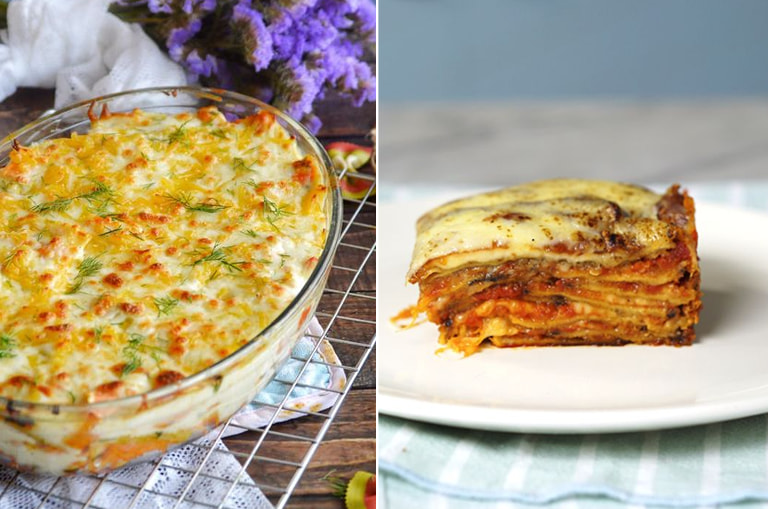 Receita de lasanha vegana