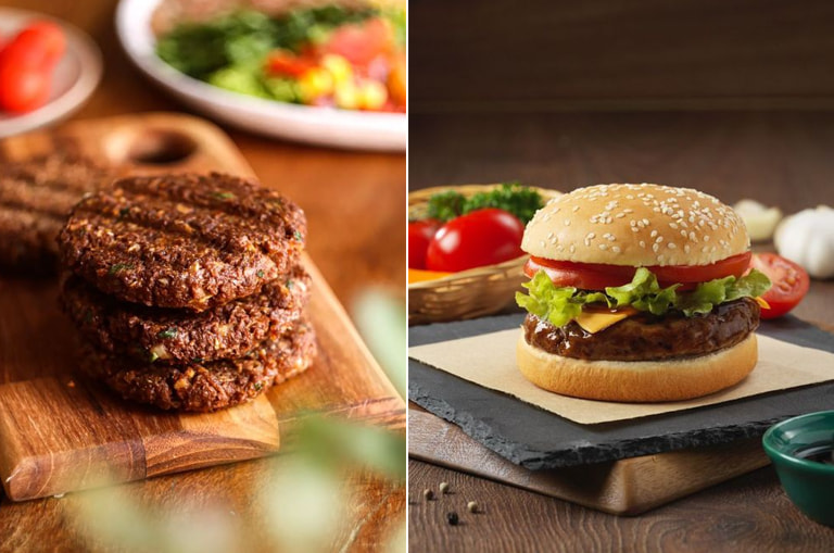 Receita de hambúrguer vegano