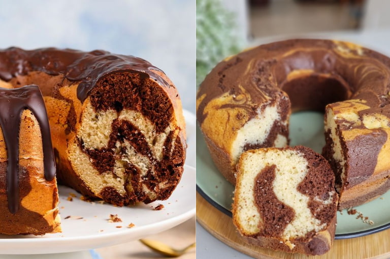 Receita de bolo mesclado fofinho