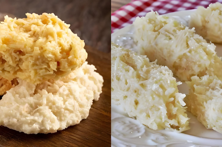 Receita de cocada com leite condensado