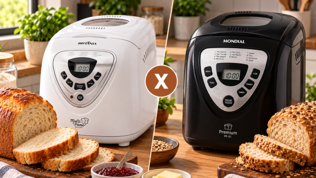 Britânia Multipane ou Mondial Premium PF-51: qual é melhor? Britânia Multipane ou Mondial Premium PF-51: qual é melhor?