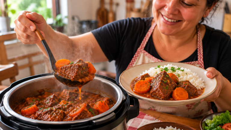 Carne de Panela Macia na Panela de Pressão Elétrica Receita Fácil